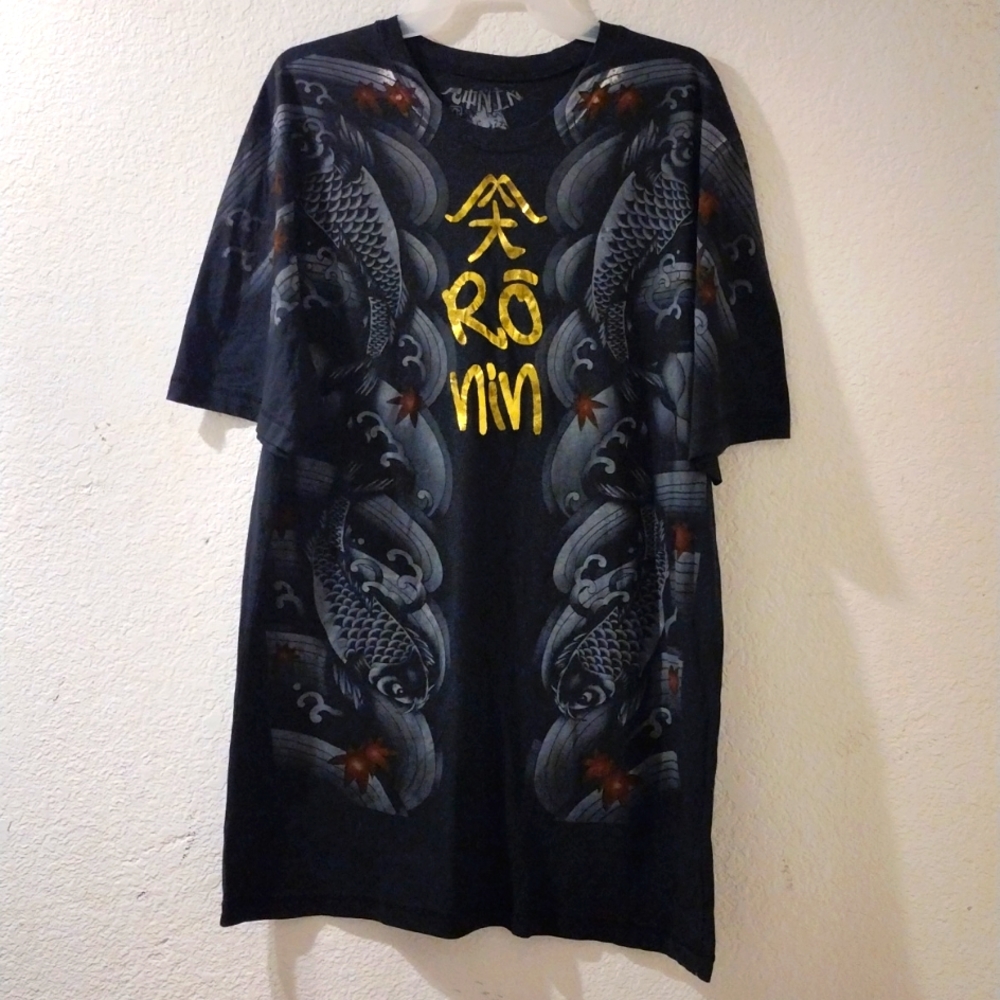 Vntg. Ronin Koi T-shirt